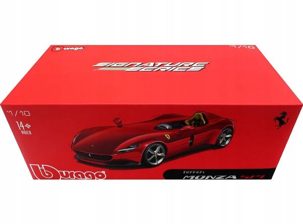 Ferrari Ferrari Monza SP1 - 1:18 - Bburago (Signature Series) Ferrari Ferrari Monza SP1 - 1:18 - Bburago (Signature Series)