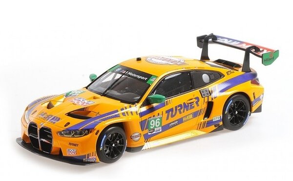 BMW BMW M4 GT3 GTD Turner Motorsport #96 IMSA 2022 - 1:18 - Minichamps BMW BMW M4 GT3 GTD Turner Motorsport #96 IMSA 2022 - 1:18 - Minichamps