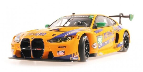 BMW BMW M4 GT3 GTD Turner Motorsport #96 IMSA 2022 - 1:18 - Minichamps BMW BMW M4 GT3 GTD Turner Motorsport #96 IMSA 2022 - 1:18 - Minichamps