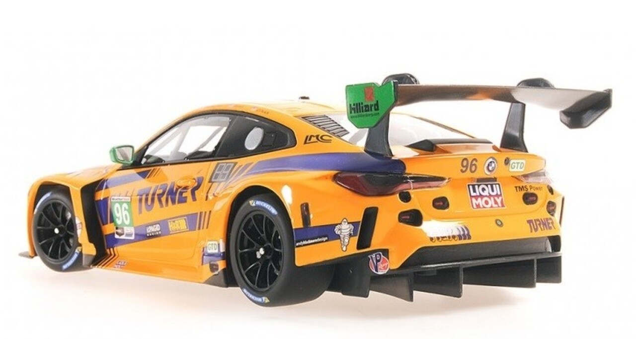 BMW BMW M4 GT3 GTD Turner Motorsport #96 IMSA 2022 - 1:18 - Minichamps BMW BMW M4 GT3 GTD Turner Motorsport #96 IMSA 2022 - 1:18 - Minichamps