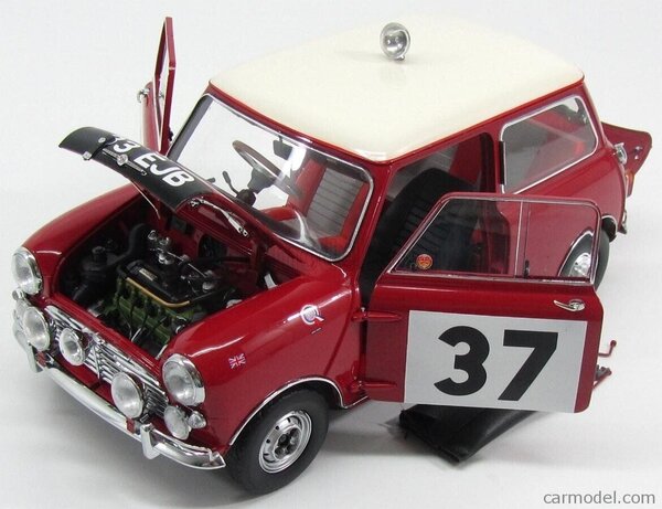 Mini Mini Morris Cooper S #37 1st Rally Monte Carlo 1964 - 1:12 - Sun Star Mini Mini Morris Cooper S #37 1st Rally Monte Carlo 1964 - 1:12 - Sun Star