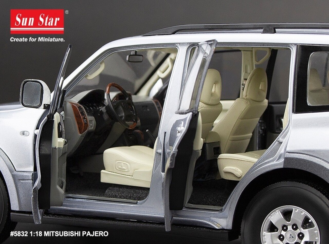 Mitsubishi Mitsubishi Pajero 3.5L V6 V73 -1:18 - Sun Star Mitsubishi Mitsubishi Pajero 3.5L V6 V73 -1:18 - Sun Star