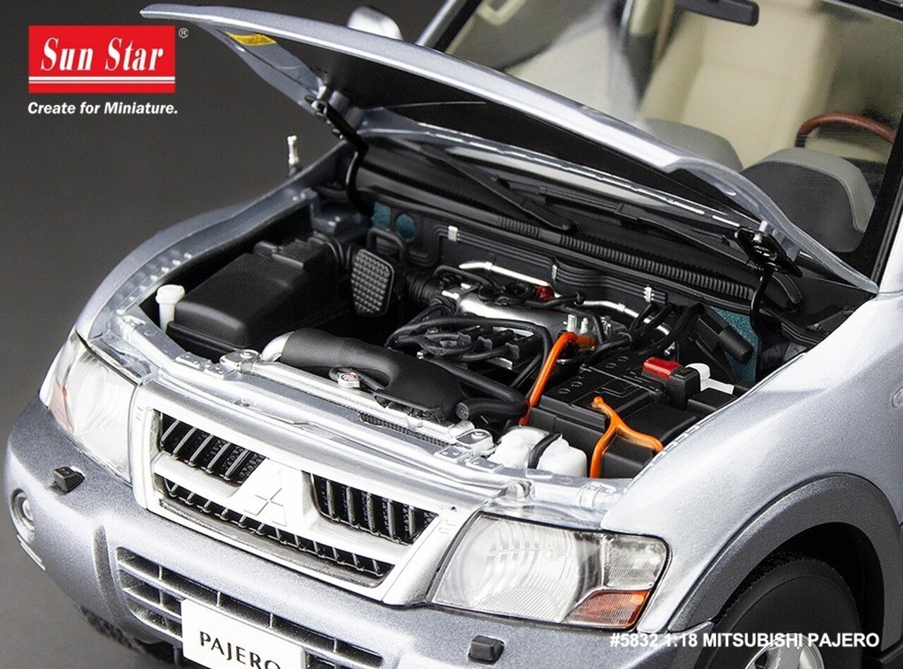 Mitsubishi Mitsubishi Pajero 3.5L V6 V73 -1:18 - Sun Star Mitsubishi Mitsubishi Pajero 3.5L V6 V73 -1:18 - Sun Star