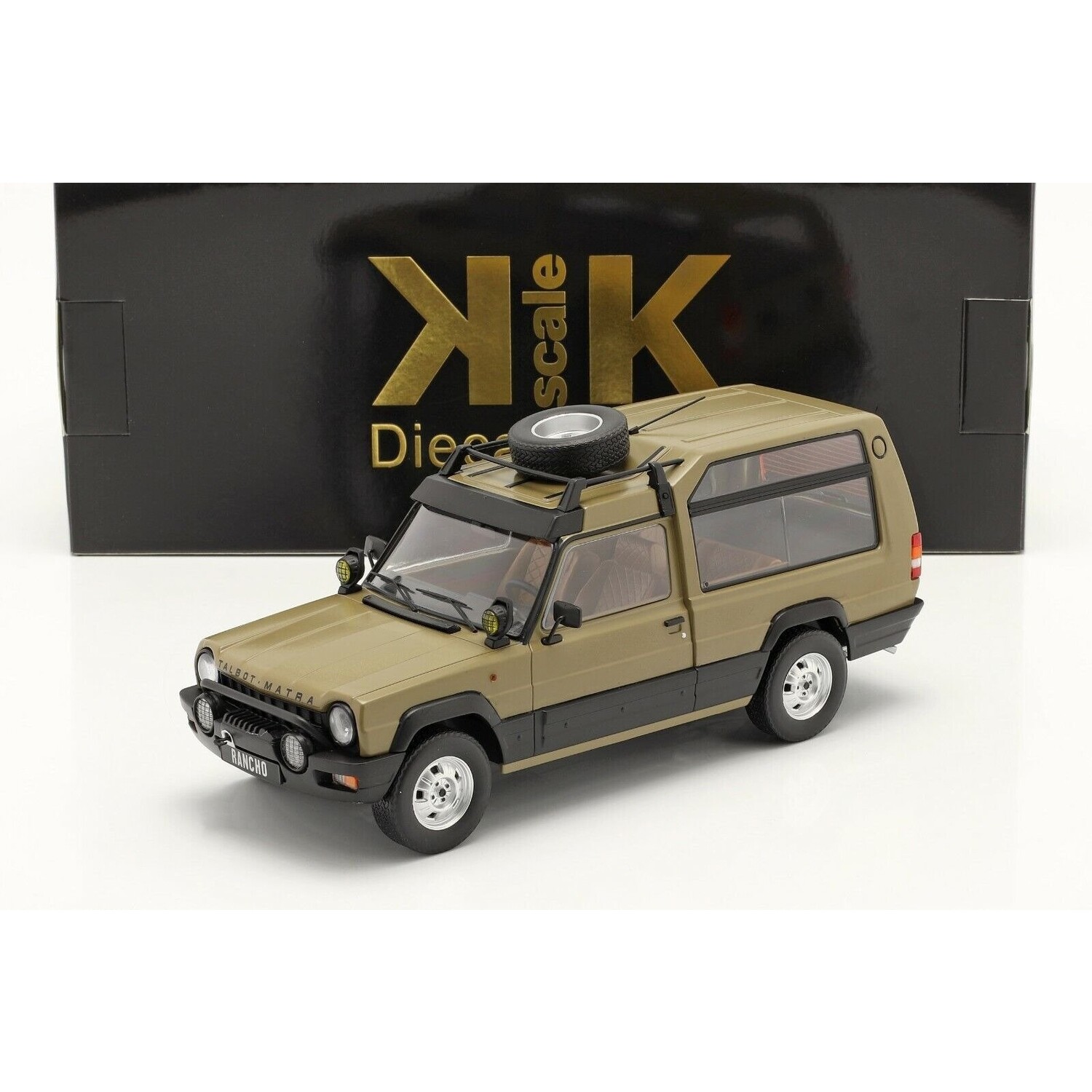 PROMO : Talbot Matra Rancho Grand Raid marron mat au 1/18 de KK-Scale
