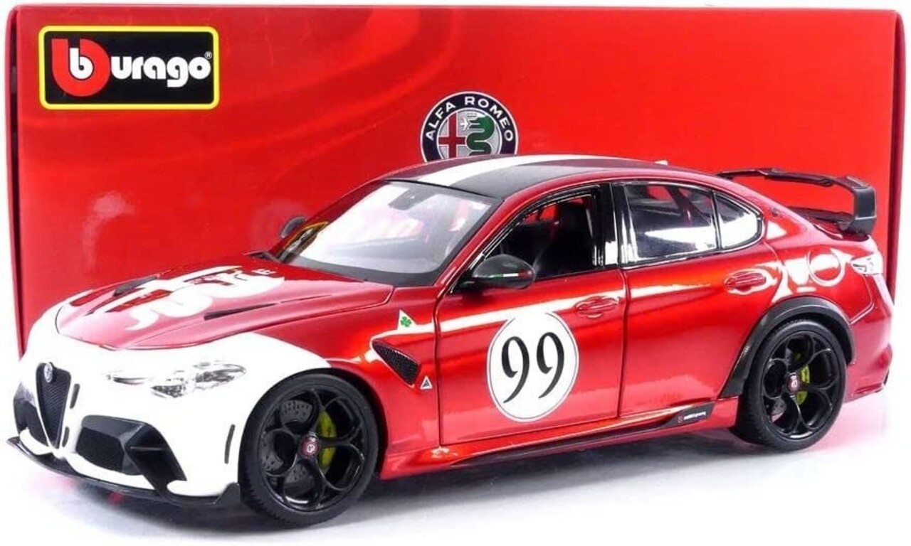 Alfa Romeo Alfa Romeo Giulia GTAm #99 - 1:18 - Bburago Alfa Romeo Alfa Romeo Giulia GTAm #99 - 1:18 - Bburago