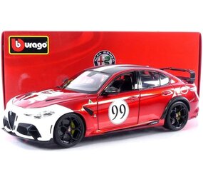 Alfa Romeo Alfa Romeo Giulia GTAm #99 - 1:18 - Bburago Alfa Romeo Alfa Romeo Giulia GTAm #99 - 1:18 - Bburago