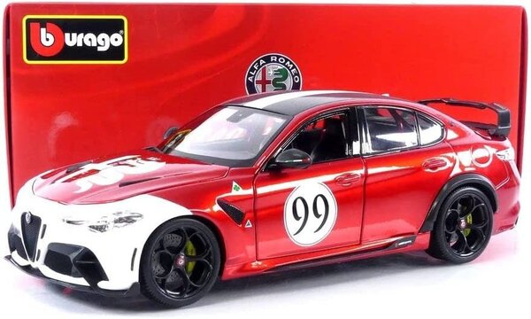 Alfa Romeo Alfa Romeo Giulia GTAm #99 - 1:18 - Bburago Alfa Romeo Alfa Romeo Giulia GTAm #99 - 1:18 - Bburago