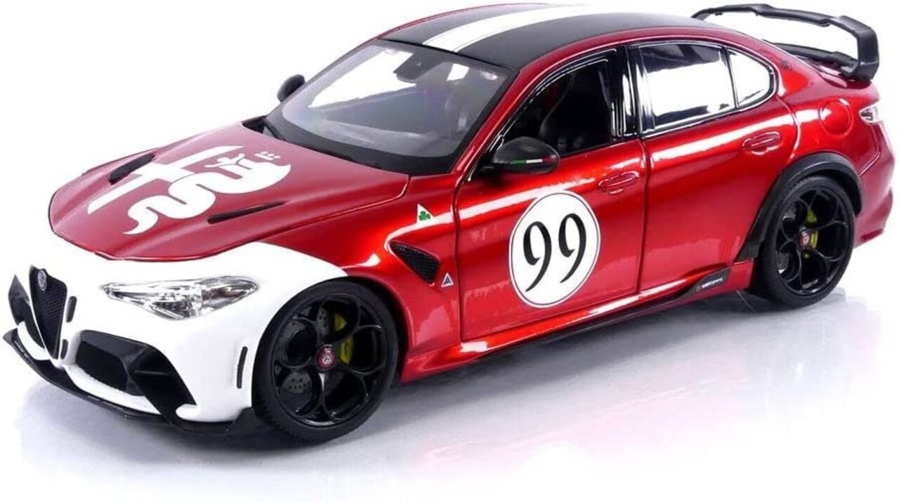 Alfa Romeo Alfa Romeo Giulia GTAm #99 - 1:18 - Bburago Alfa Romeo Alfa Romeo Giulia GTAm #99 - 1:18 - Bburago