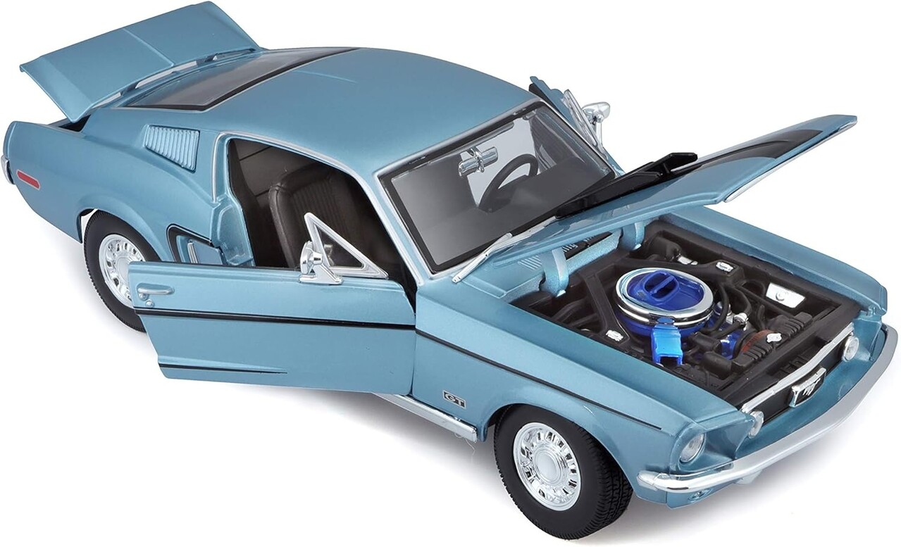 Ford Ford Mustang GT Cobra Jet 1968 - 1:18 - Maisto Ford Ford Mustang GT Cobra Jet 1968 - 1:18 - Maisto