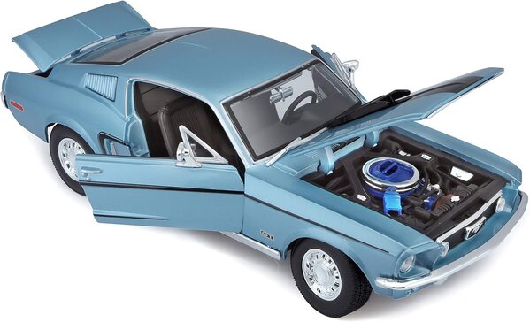 Ford Ford Mustang GT Cobra Jet 1968 - 1:18 - Maisto Ford Ford Mustang GT Cobra Jet 1968 - 1:18 - Maisto