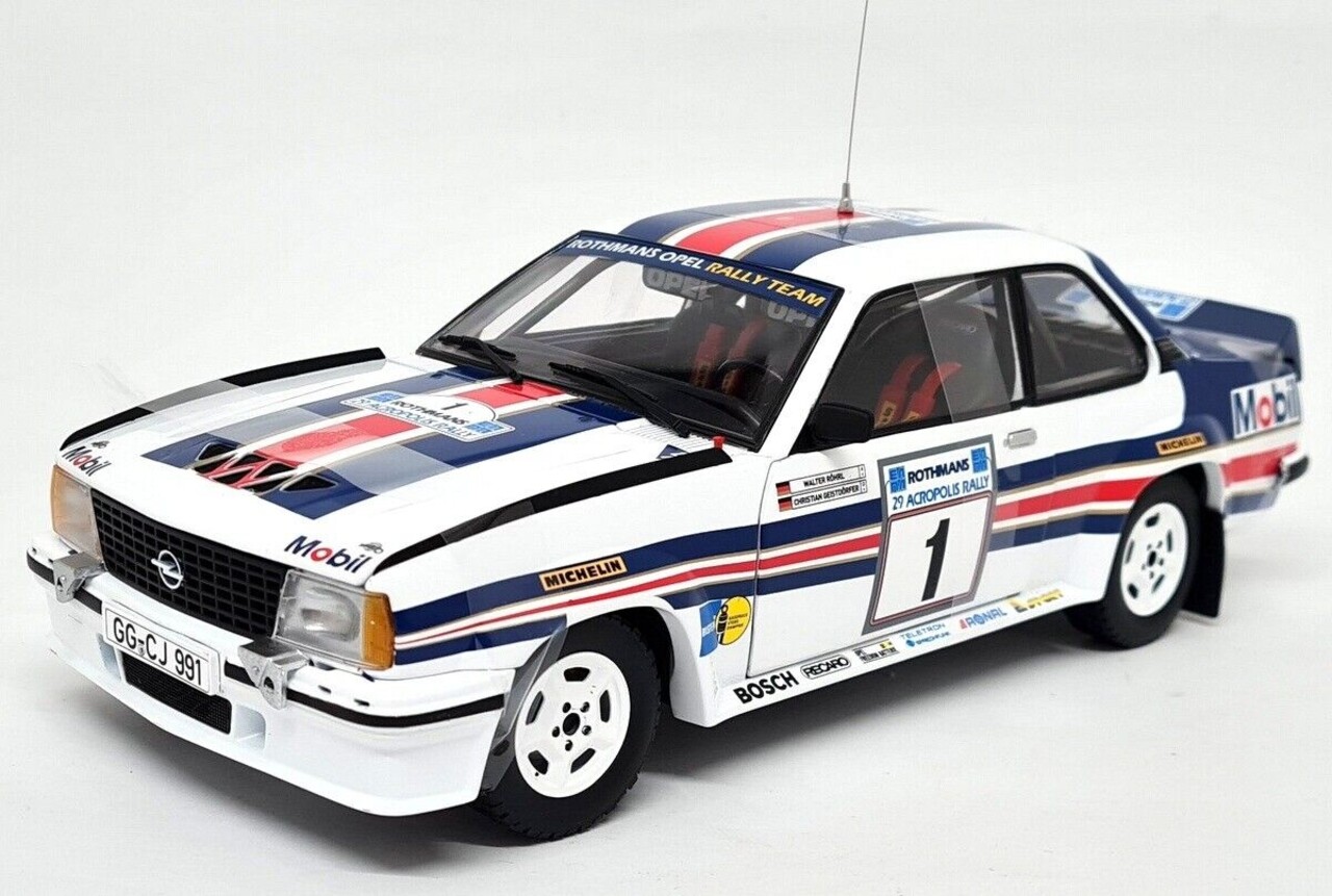 Opel Opel Ascona 400 #1 Rally Acropolis (Greece) 1982 - 1:18 - Sun Star Opel Opel Ascona 400 #1 Rally Acropolis (Greece) 1982 - 1:18 - Sun Star