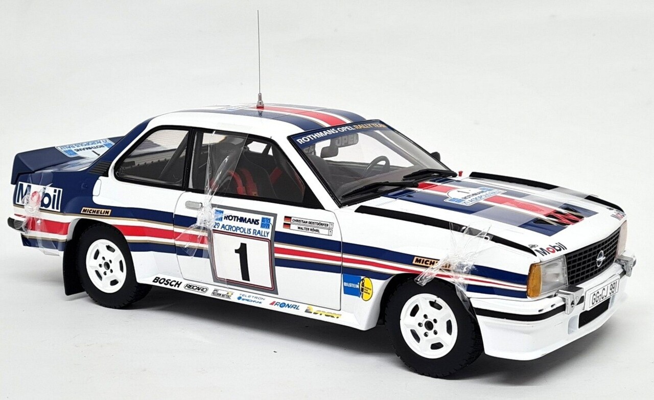 Opel Opel Ascona 400 #1 Rally Acropolis (Greece) 1982 - 1:18 - Sun Star Opel Opel Ascona 400 #1 Rally Acropolis (Greece) 1982 - 1:18 - Sun Star