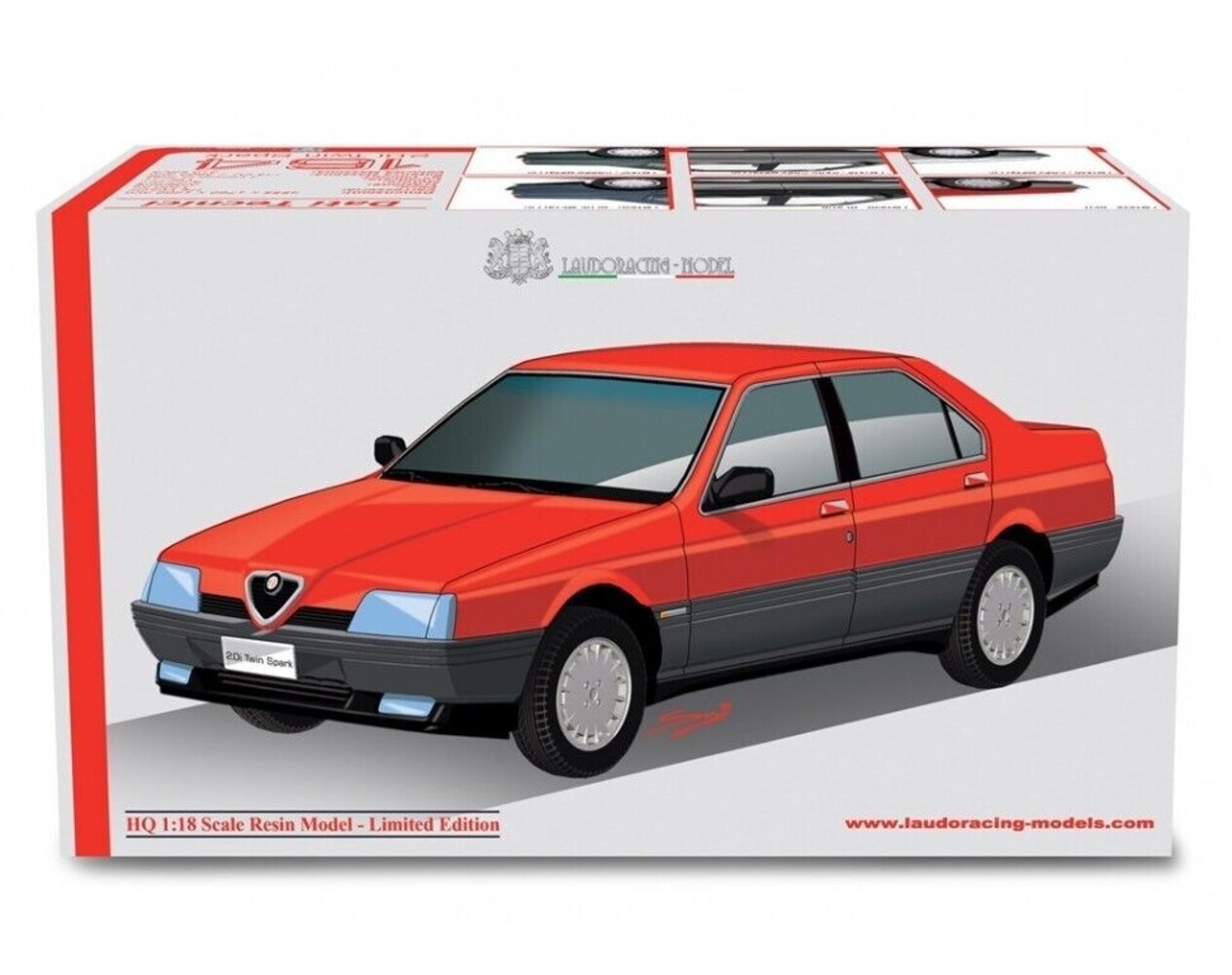 Alfa Romeo Alfa Romeo 164 2.0i Twin Spark 1987 - 1:18 - Laudoracing - Model Alfa Romeo Alfa Romeo 164 2.0i Twin Spark 1987 - 1:18 - Laudoracing - Model