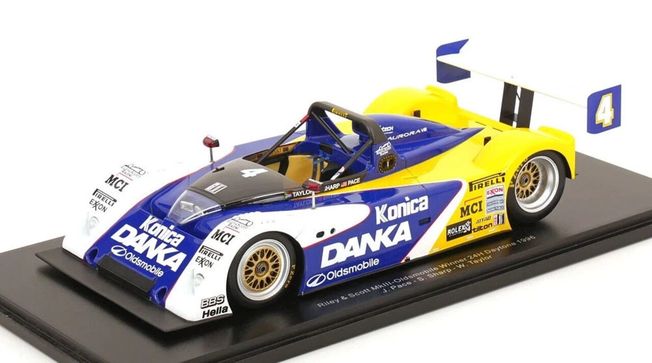 Riley & Scott Riley  Scott MKIII #4 Winner 24H Daytona 1996 - 1:18 - Spark Riley & Scott Riley  Scott MKIII #4 Winner 24H Daytona 1996 - 1:18 - Spark