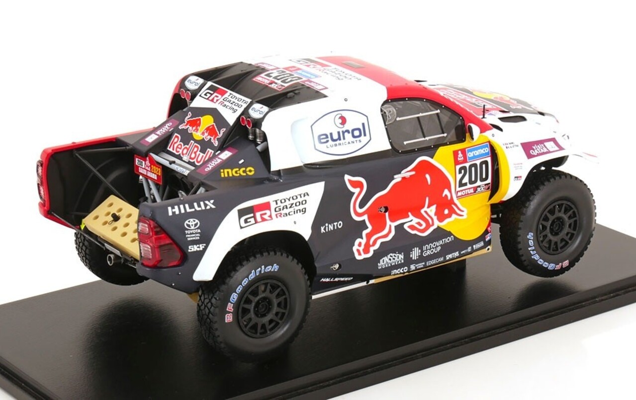 Toyota Toyota hilux T1+ #200 Winner Dakar 2023 - 1:18 - Spark Toyota Toyota hilux T1+ #200 Winner Dakar 2023 - 1:18 - Spark