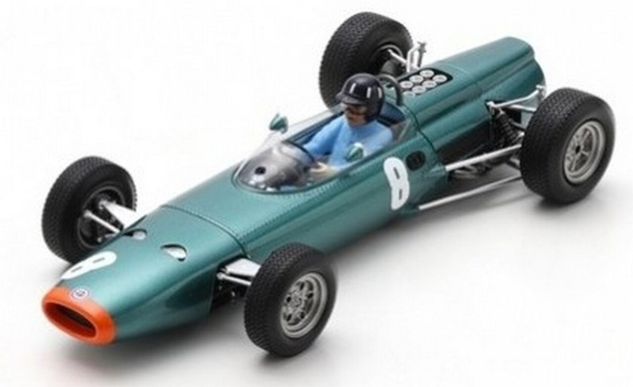 Formule 1 BRM P261 #8 Winner GP Monaco 1964 - 1:18 - Spark Formule 1 BRM P261 #8 Winner GP Monaco 1964 - 1:18 - Spark