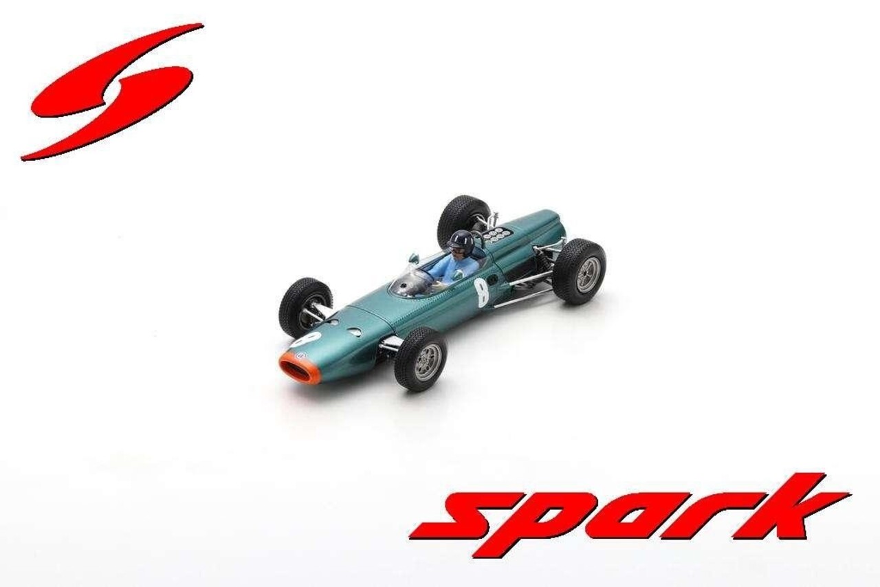 Formule 1 BRM P261 #8 Winner GP Monaco 1964 - 1:18 - Spark Formule 1 BRM P261 #8 Winner GP Monaco 1964 - 1:18 - Spark