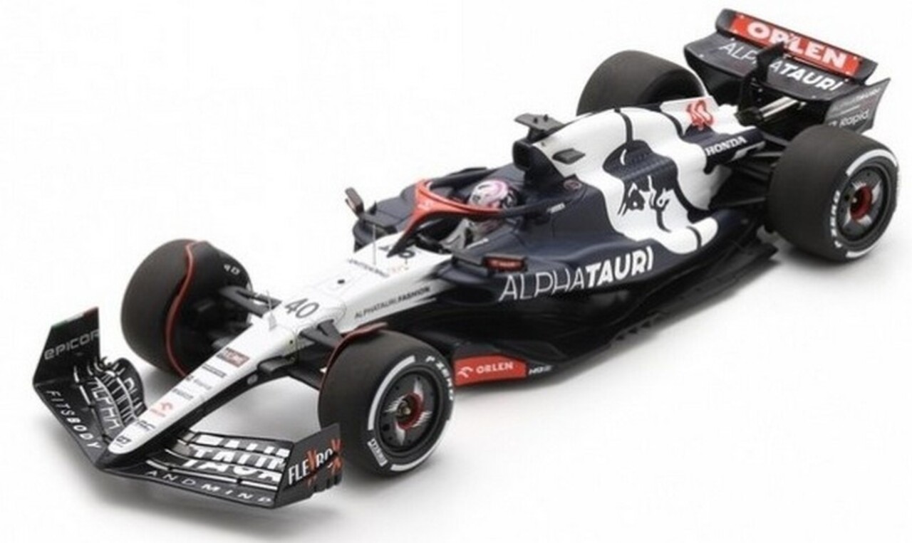 Formule 1 Alpha Tauri AT04 #40 GP Singapore 2023 L. Lawson - 1:18 - Spark