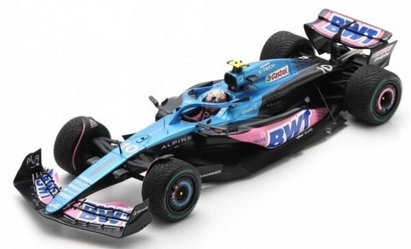Formule 1 Alpine A523 #10 3rd Dutch GP 2023 P. Gasly + Pit Board - 1:18 - Spark