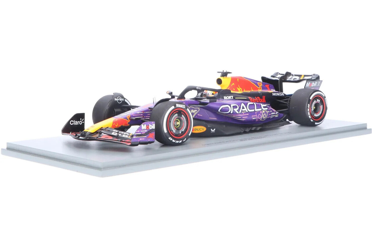 Formule 1 RedRed Bull Oracle RB19 #1 Winner GP Las Vegas 2023 Max Verstappen - 1:18 - Spark Formule 1 RedRed Bull Oracle RB19 #1 Winner GP Las Vegas 2023 Max Verstappen - 1:18 - Spark