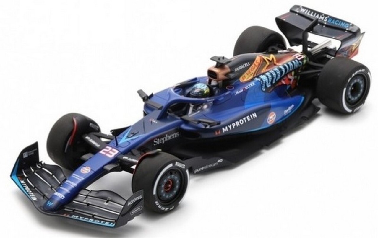 Formule 1 Williams F1 #23 GP Las Vegas 2023 A. Albon - 1:18 - Spark Formule 1 Williams F1 #23 GP Las Vegas 2023 A. Albon - 1:18 - Spark