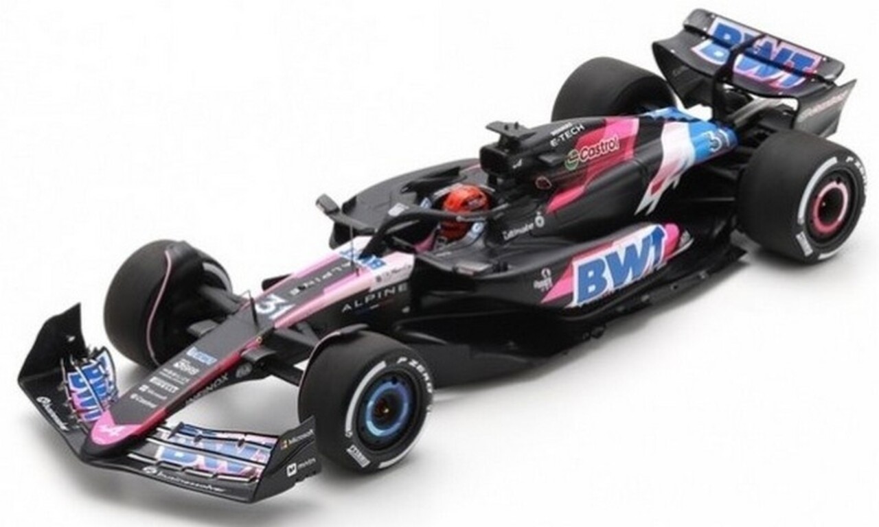 Formule 1 Alpine F1 BWT #31 GP Bahrain 2024 E.Ocon - 1:18 - Spark Formule 1 Alpine F1 BWT #31 GP Bahrain 2024 E.Ocon - 1:18 - Spark