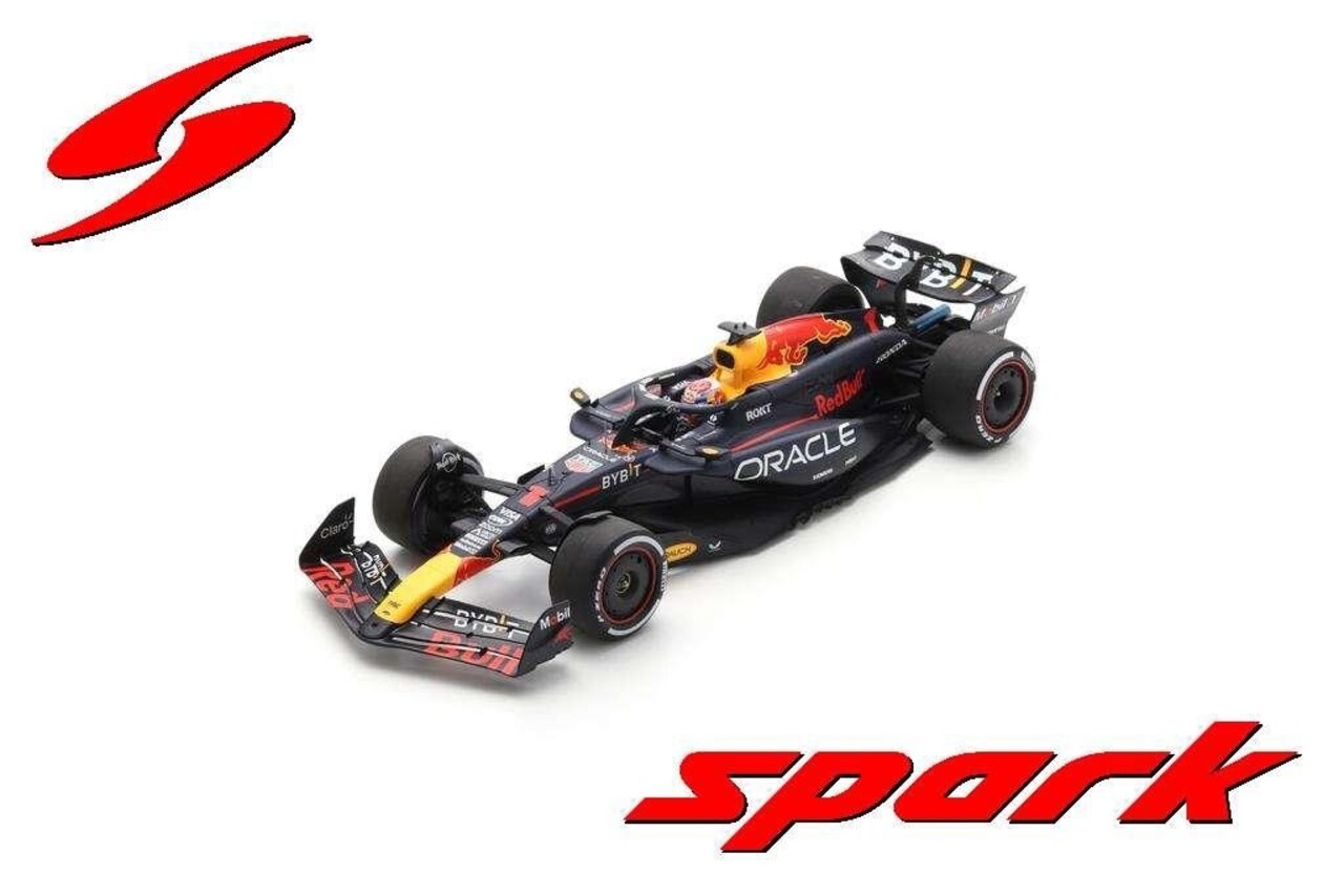Formule 1 Red Bull Oracle RB20 #1 Winner GP Bahrain 2024 Max Verstappen - 1:18 - Spark