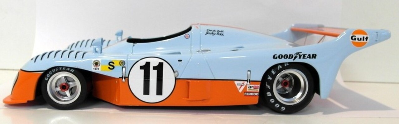 Porsche Mirage Gulf Gr8 #11 Winner 24H Le Mans 1975 - 1:18 - Spark Porsche Mirage Gulf Gr8 #11 Winner 24H Le Mans 1975 - 1:18 - Spark