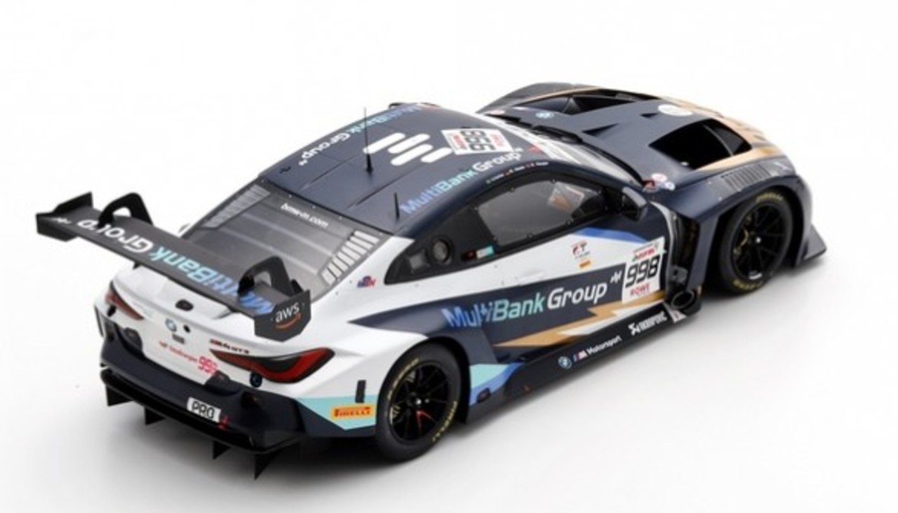 BMW BMW M4 GT3 #998 6th 24H Spa 2024 - 1:18 - Spark BMW BMW M4 GT3 #998 6th 24H Spa 2024 - 1:18 - Spark