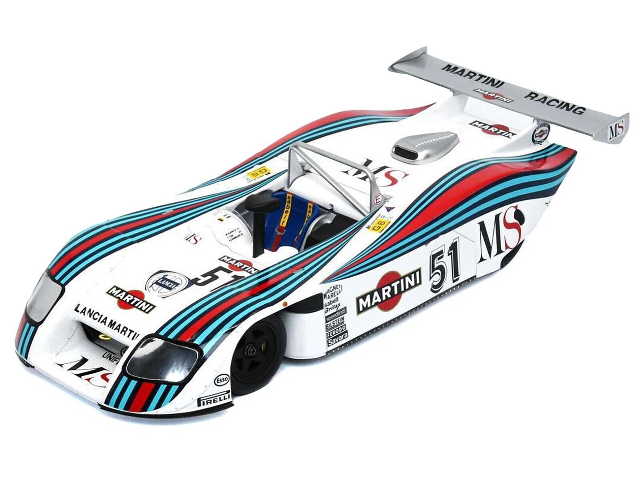 Lancia Lancia LCL #51 Gr6 1425cc S4 24H Le Mans 1982 - 1:18 - Spark Lancia Lancia LCL #51 Gr6 1425cc S4 24H Le Mans 1982 - 1:18 - Spark