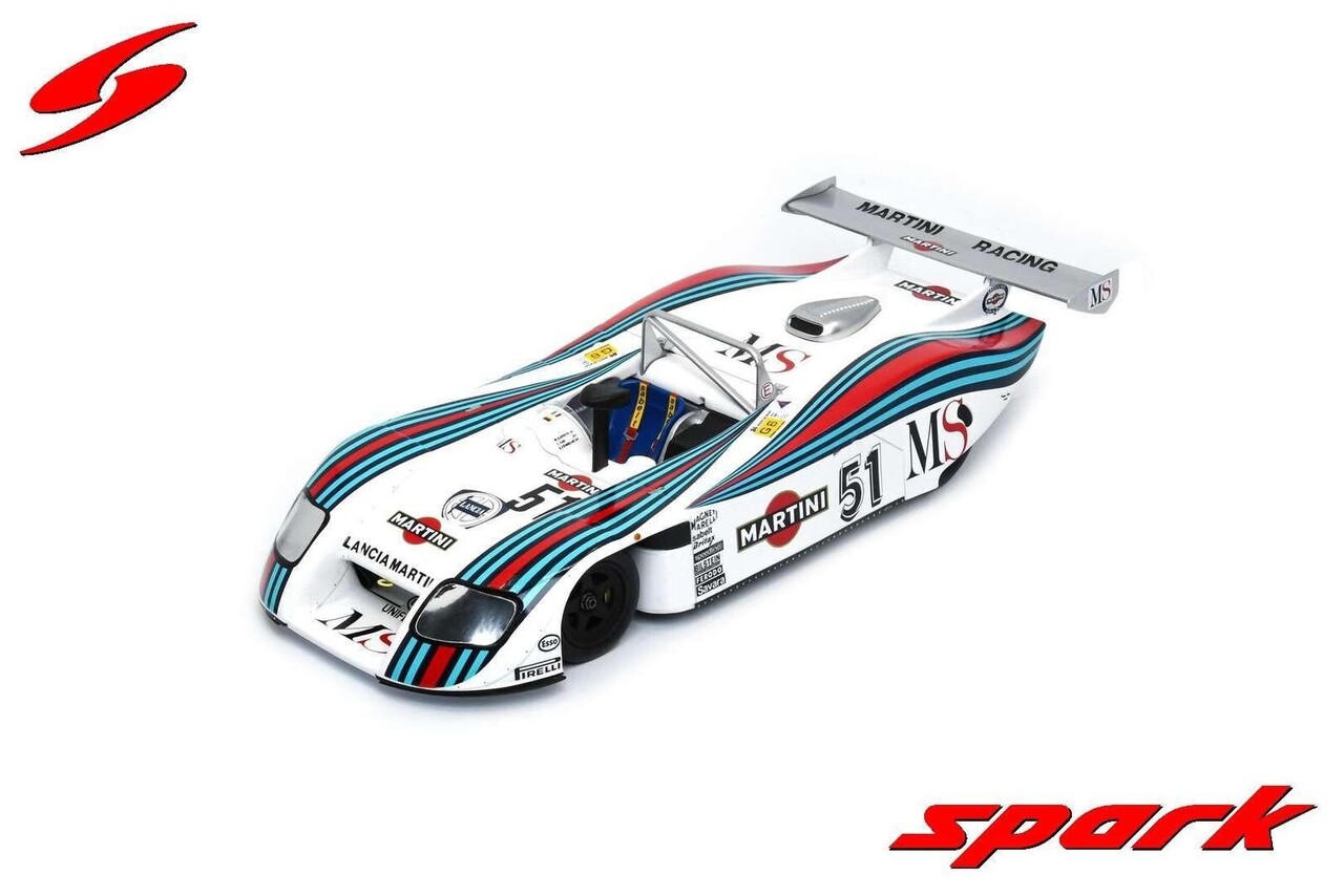 Lancia Lancia LCL #51 Gr6 1425cc S4 24H Le Mans 1982 - 1:18 - Spark Lancia Lancia LCL #51 Gr6 1425cc S4 24H Le Mans 1982 - 1:18 - Spark
