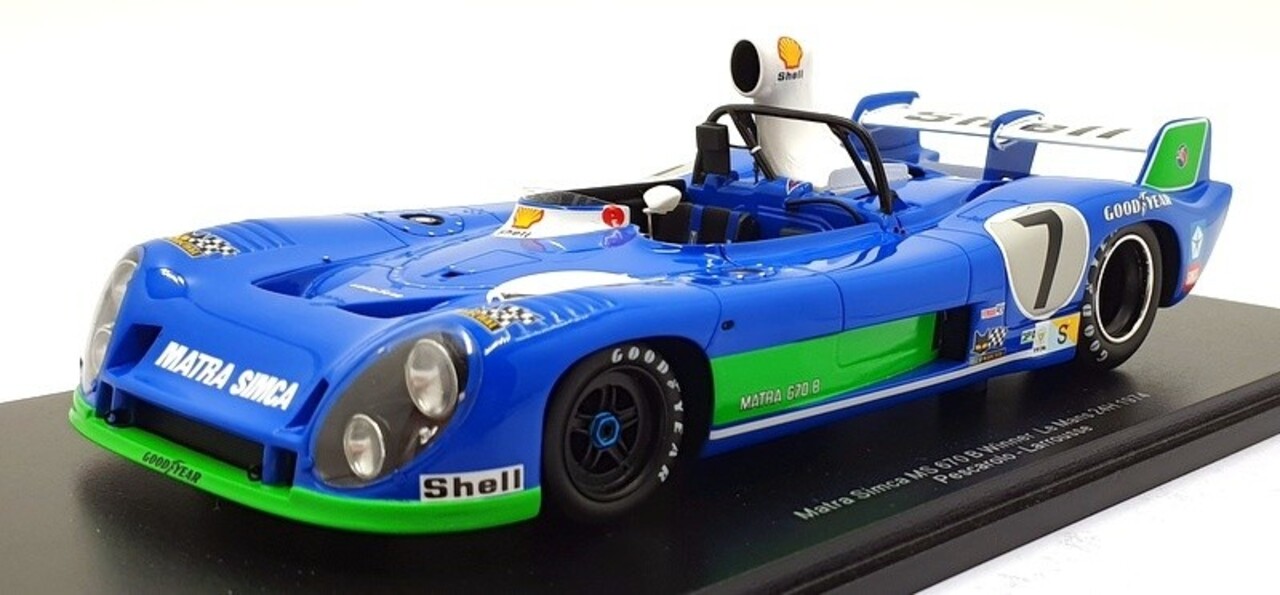 Matra Matra Simca MS 670 #7 Winner 24H Le Mans 1974 - 1:18 - Spark Matra Matra Simca MS 670 #7 Winner 24H Le Mans 1974 - 1:18 - Spark