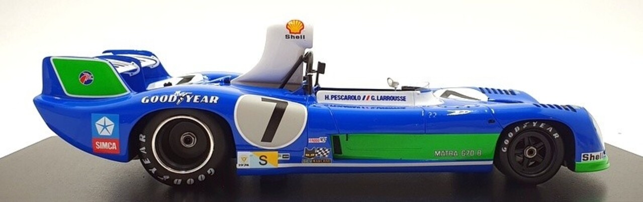 Matra Matra Simca MS 670 #7 Winner 24H Le Mans 1974 - 1:18 - Spark Matra Matra Simca MS 670 #7 Winner 24H Le Mans 1974 - 1:18 - Spark