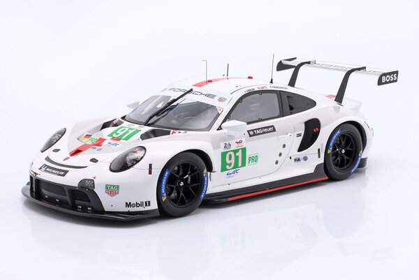 Porsche Porsche 911 RSR #91 Winner LMGTE Pro 24H Le Mans 2022 - 1:18 - Spark Porsche Porsche 911 RSR #91 Winner LMGTE Pro 24H Le Mans 2022 - 1:18 - Spark