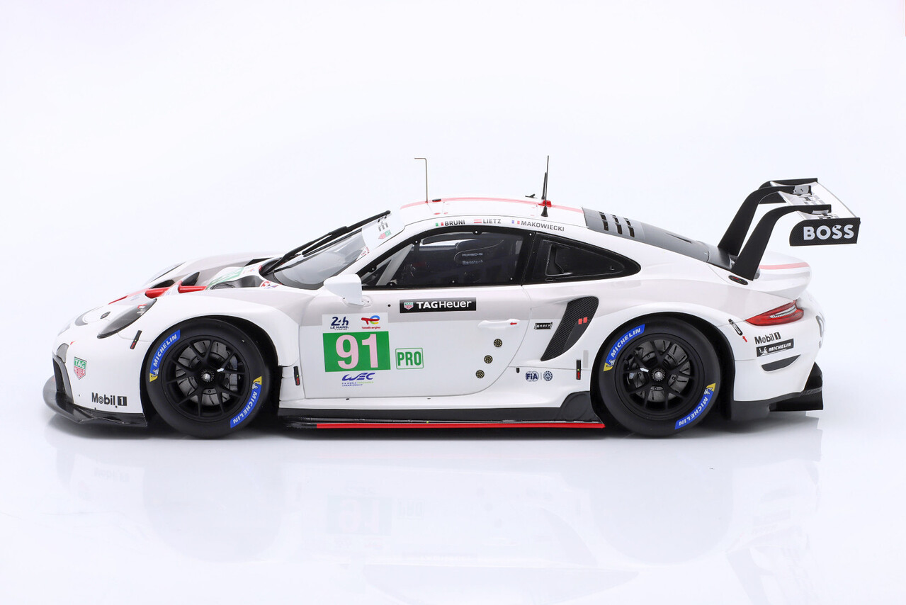Porsche Porsche 911 RSR #91 Winner LMGTE Pro 24H Le Mans 2022 - 1:18 - Spark Porsche Porsche 911 RSR #91 Winner LMGTE Pro 24H Le Mans 2022 - 1:18 - Spark