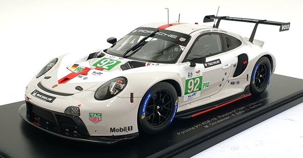 Porsche Porsche 911 RSR #92 24H Le Mans 2022 - 1:18 - Spark Porsche Porsche 911 RSR #92 24H Le Mans 2022 - 1:18 - Spark