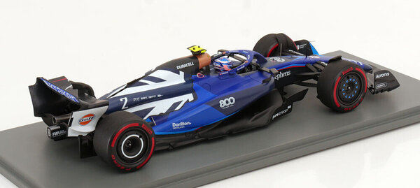 Formule 1 Williams F1 #2 British GP (Williams 800th GP) Logan Sargeant - 1:18 - Spark