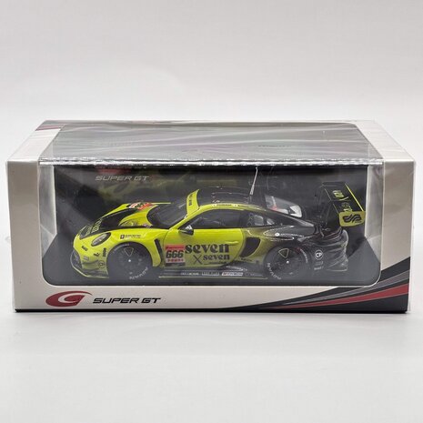 Porsche Porsche GT3R Seven X Seven Racing  #666 GT300 Super GT 2025  - 1:43  - Spark Porsche Porsche GT3R Seven X Seven Racing  #666 GT300 Super GT 2025  - 1:43  - Spark