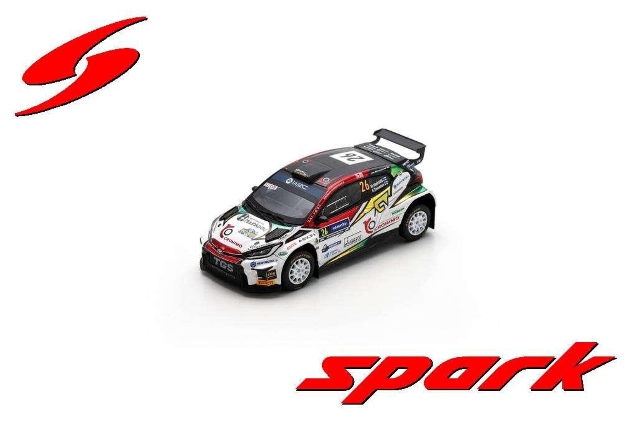Toyota Toyota GR Yaris GR #26 5th RC2  Rally Sweden 2024 - 1:43 - Spark Toyota Toyota GR Yaris GR #26 5th RC2  Rally Sweden 2024 - 1:43 - Spark