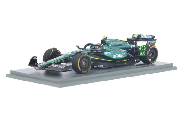 Formule 1 Aston Martin AMR24 # 14 GP Mexico 2024 F.Alonso + Pit Board - 1:43 - Spark