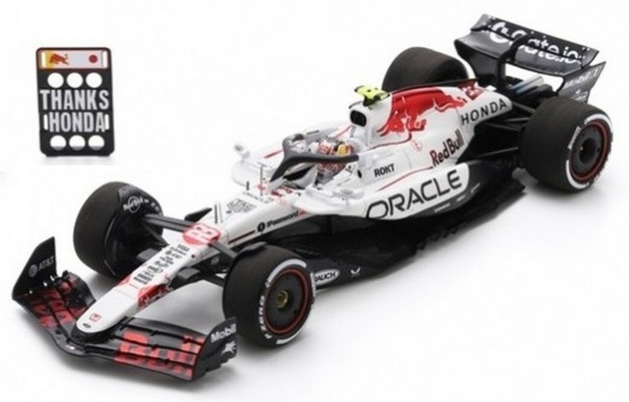 Formule 1 Oracle Red Bull RB21 #22 GP Japan 2025 Y.Tsunoda + Pit Board - 1:43 - Spark