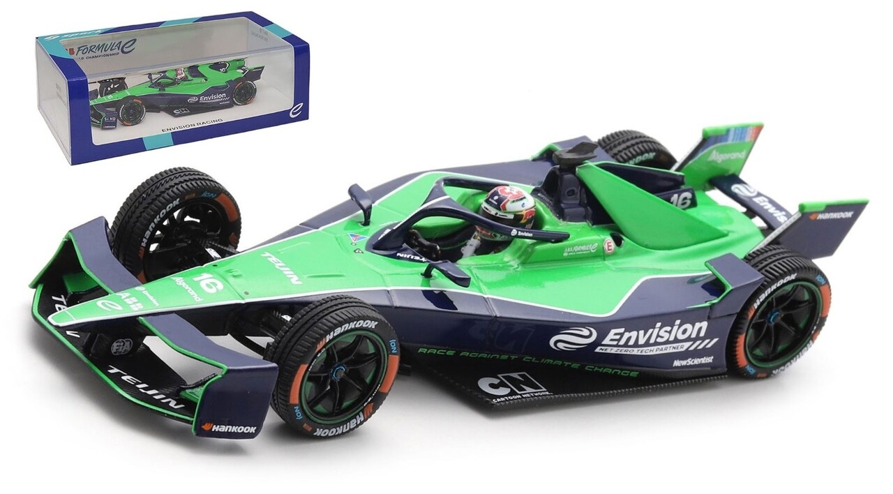 Formule E Envision Racing Formula E #4 Season 11 (2024-2025) - 1:43 - Spark Formule E Envision Racing Formula E #4 Season 11 (2024-2025) - 1:43 - Spark
