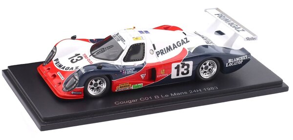 Cougar Cougar C01 B #13 24H Le Mans 1983 - 1:43 - Spark Cougar Cougar C01 B #13 24H Le Mans 1983 - 1:43 - Spark