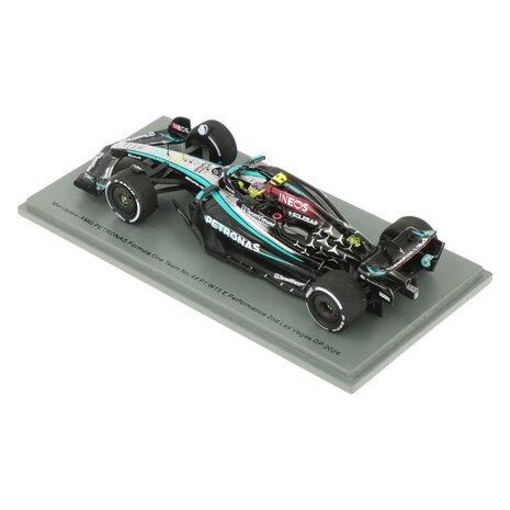 Formule 1 Mercedes-AMG Petronas F1 W15 #44 2nd GP Las Vegas 2024 - 1:43 - Spark Formule 1 Mercedes-AMG Petronas F1 W15 #44 2nd GP Las Vegas 2024 - 1:43 - Spark