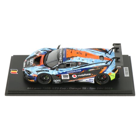 McLaren McLaren 720S GT3 #188 24H Spa 2023 - 1:43 - Spark McLaren McLaren 720S GT3 #188 24H Spa 2023 - 1:43 - Spark