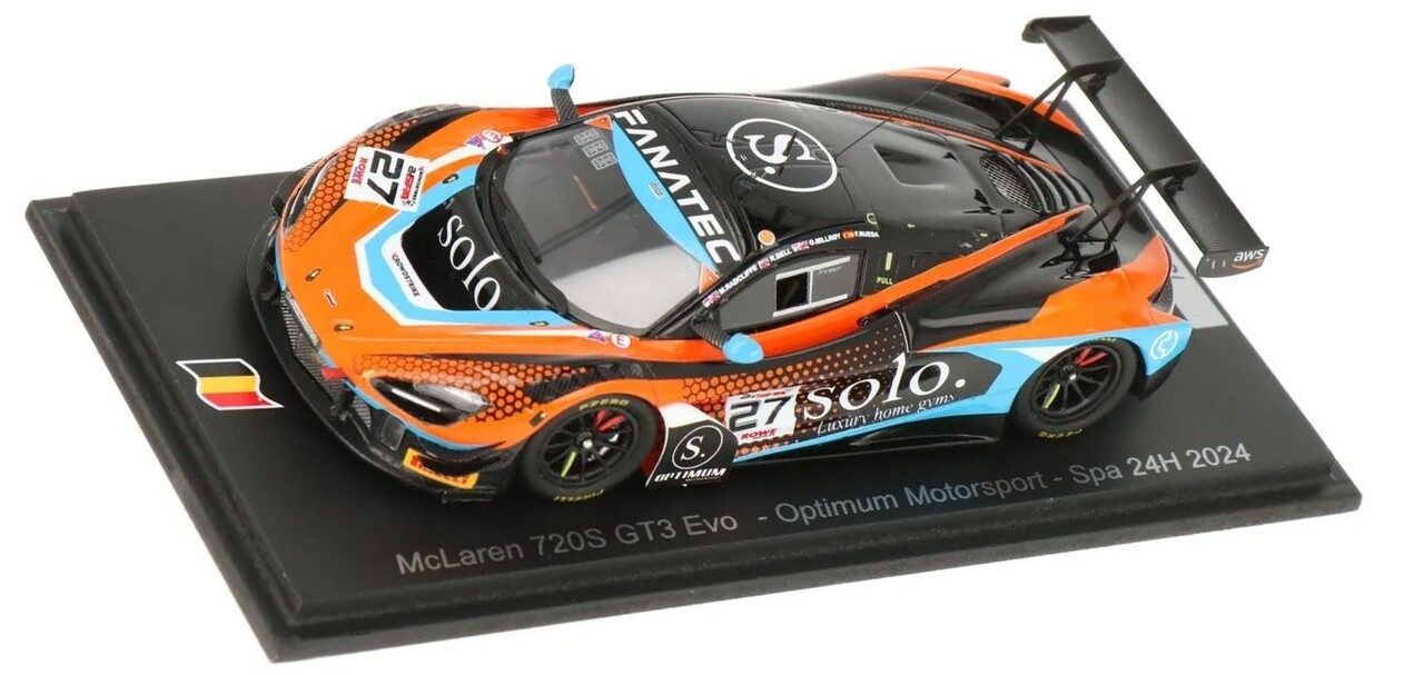 McLaren McLaren 720S GT3 #27 24H Spa 2024 - 1:43 - Spark McLaren McLaren 720S GT3 #27 24H Spa 2024 - 1:43 - Spark