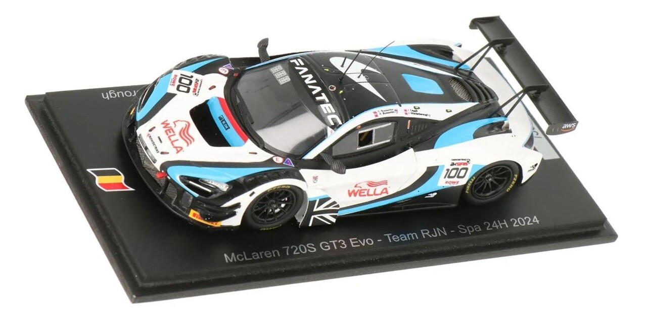 McLaren McLaren 720S GT3 #100 3rd Pro-Am Class 24H Spa 2024 - 1:43 - Spark McLaren McLaren 720S GT3 #100 3rd Pro-Am Class 24H Spa 2024 - 1:43 - Spark