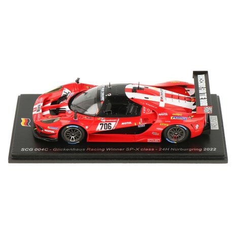 SCG SCG 004C #706 Winner SP-X Class 24H Nürburgring 2022 - 1:43 - Spark SCG SCG 004C #706 Winner SP-X Class 24H Nürburgring 2022 - 1:43 - Spark
