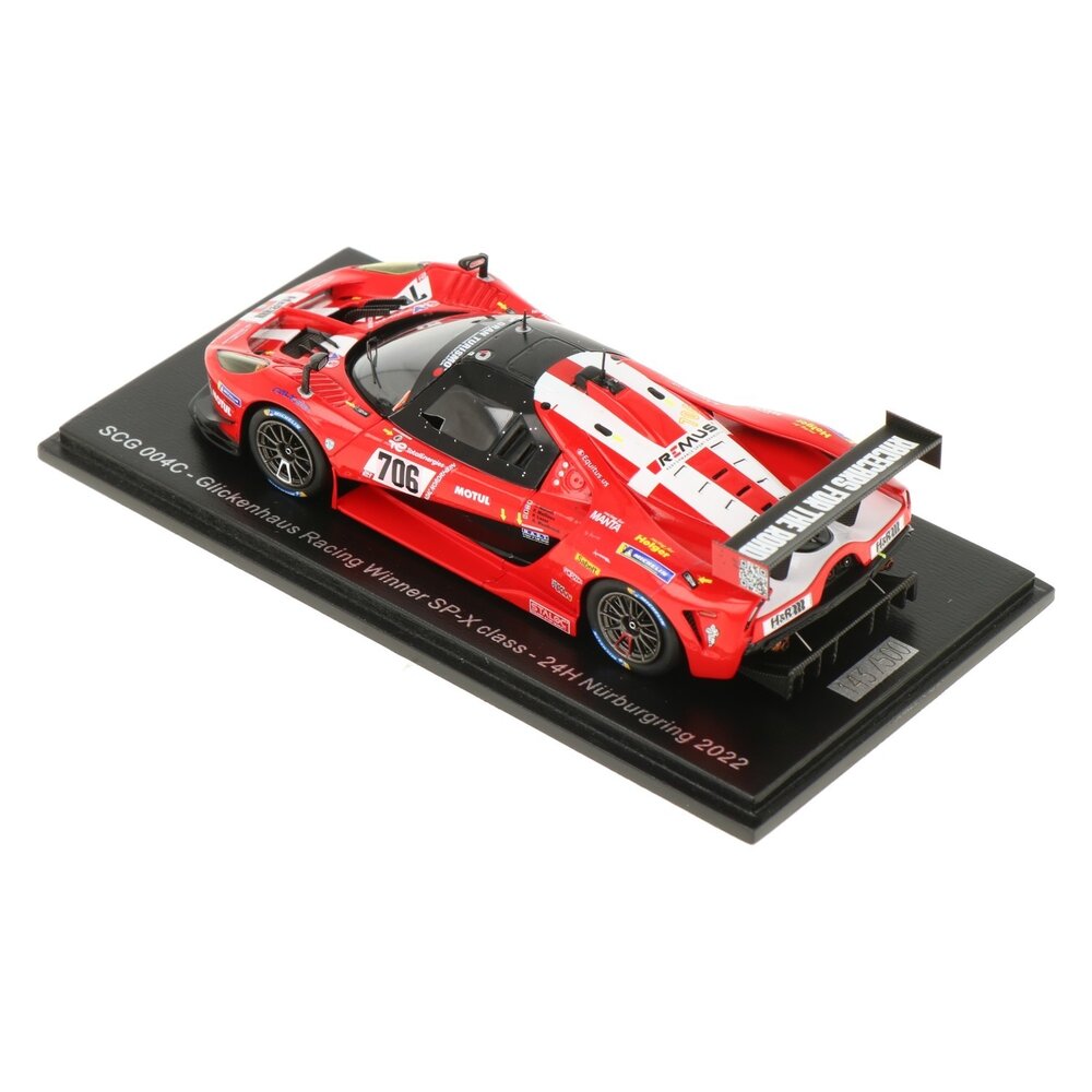 SCG SCG 004C #706 Winner SP-X Class 24H Nürburgring 2022 - 1:43 - Spark SCG SCG 004C #706 Winner SP-X Class 24H Nürburgring 2022 - 1:43 - Spark