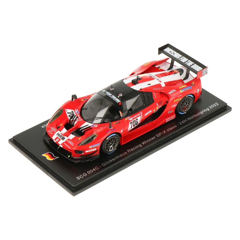 SCG SCG 004C #706 Winner SP-X Class 24H Nürburgring 2022 - 1:43 - Spark SCG SCG 004C #706 Winner SP-X Class 24H Nürburgring 2022 - 1:43 - Spark